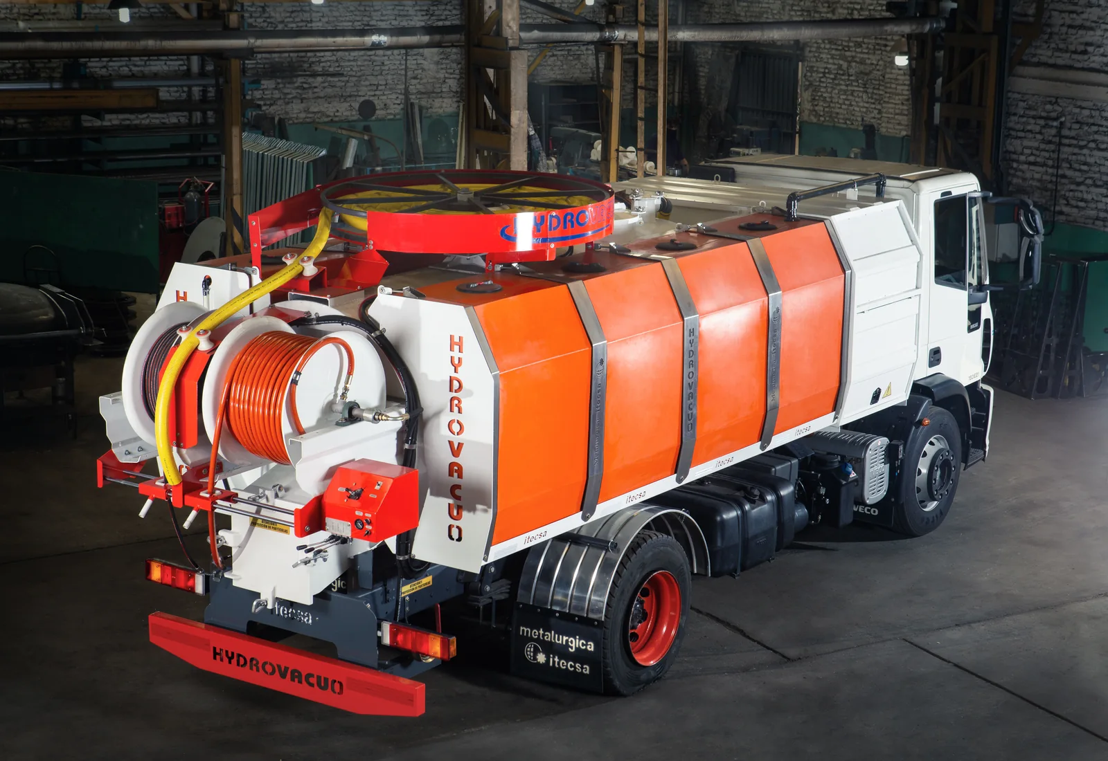 Minivac Hydrovacuo fabricado en planta